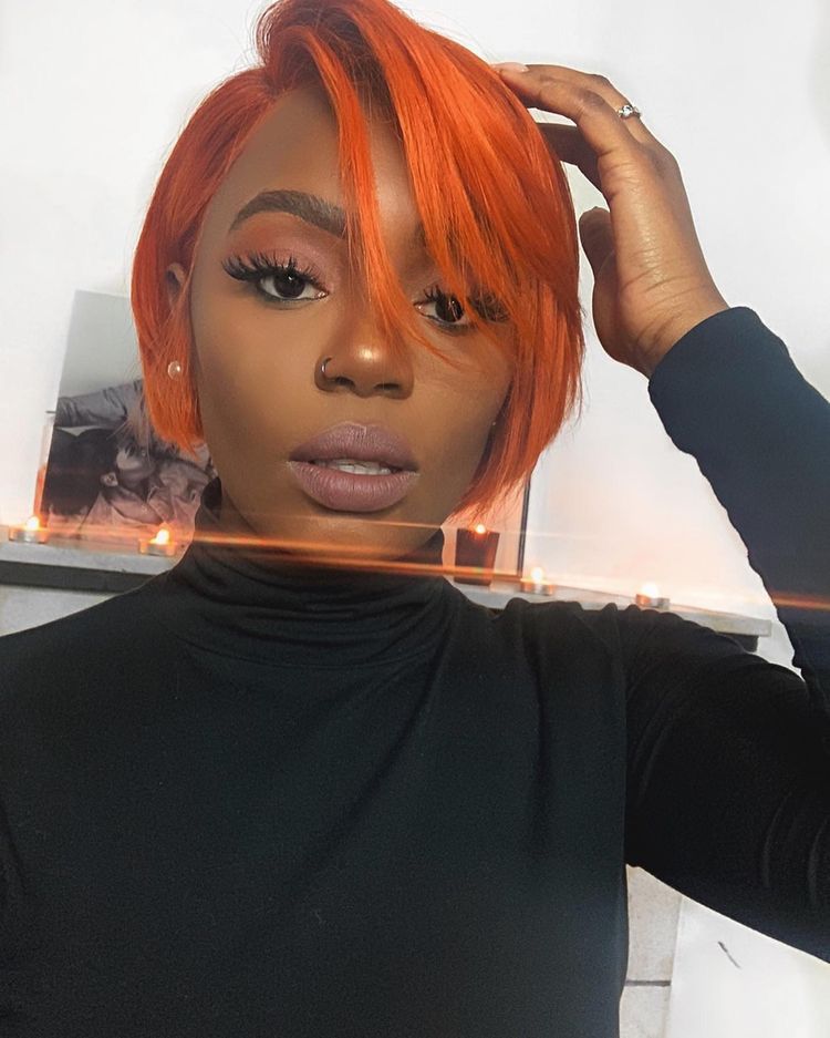 Colour : 12a Ginger Orange Pixie – Shara Hair ZA