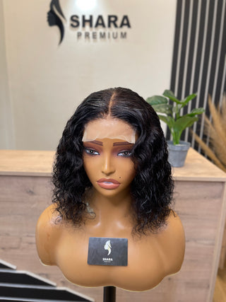 Clearance faulty wigs : 12a Deep curl machine made  12”