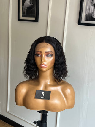 13a T-Part Curly Bob 10” Wig (Available instore & Whatsapp)