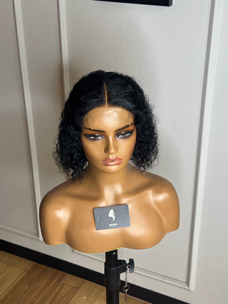 12a Water Curl Glueless 4x4 8inch Wig (Available instore & Whatsapp)