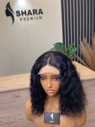 Clearance faulty wigs : 12a 4*4 water curl 14”