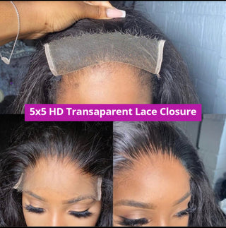 13a Machine Made Glueless Wigs: Normal and HD 5x5 Closure Wigs