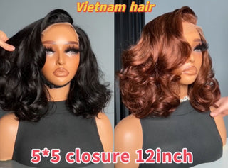 Classy Chic light Brown Colour Premium Virgin Hair