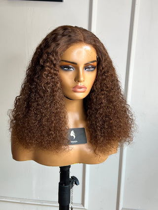 Burmese 5x5 18” Brown Wig