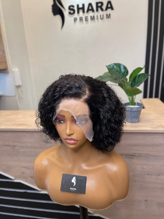 Clearance faulty wigs :12a Full frontal jerry curls 8”