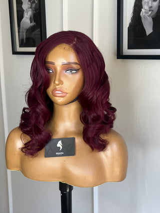 Clearance Unit: 14a Bodywave 4x4 16 “Burgundy Styled