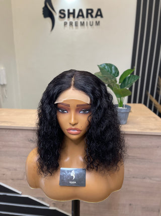 Clearance faulty wigs : 12a 4*4 water curl 14”