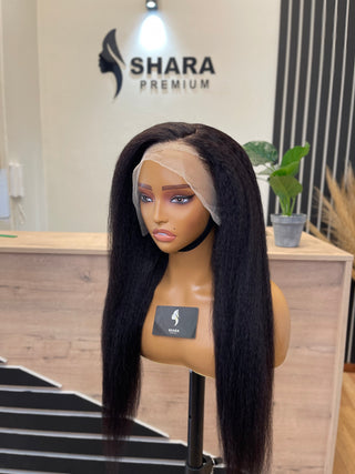 Clearance faulty wigs : 12a kinky straight 24” Full frontal