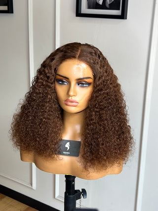 Burmese 5x5 18” Brown Wig