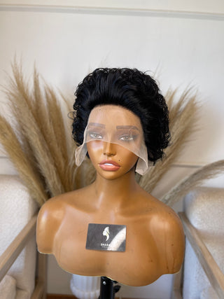 Clearance wigs: Free part water curl pixie (Available instore & Whatsapp)