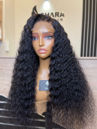 13a Machine Made Wigs : Deep Curl 3part Wigs