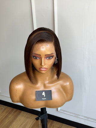 Tamara HD 13x4 10” Bob Wig Bleached to Highlights