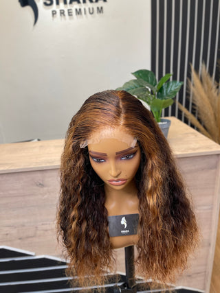 Clearance faulty wigs : Bohemian curls 5*5 HD 20”