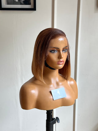 Tamara HD Full Frontal 10” Bleached Bob to Ombré