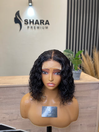 Clearance faulty wigs : 12a Deep curl machine made  12”