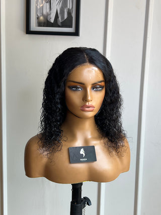 12a Water Curl Glueless 4x4 14inch Wig (Available instore & Whatsapp)