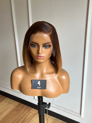Tamara HD Full Frontal 10” Bleached Bob to Ombré