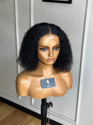 13a Jerry Curl Glueless 5x5 12” Wig