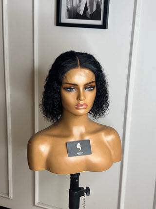 12a Water Curl Glueless 4x4 8inch Wig (Available instore & Whatsapp)