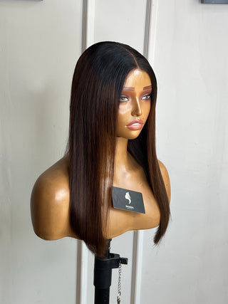 Clearance Unit:Super Double Drawn 5x5 14” Bob Ombré