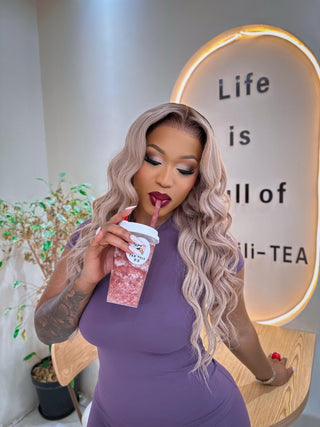 Ash blonde bodywave 26” 13x6