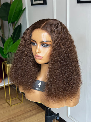 Burmese 5x5 18” Brown Wig