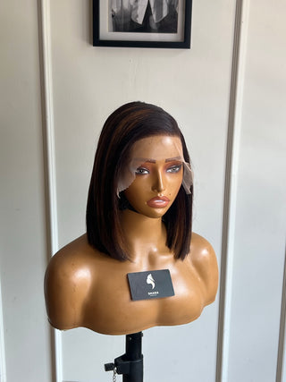 Retha Vietnamese SDD 9x6 10” Bleached-to-Highlighted Wig