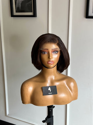 14a 5x5 HD 10” Bleached Layered Wig with Extra Volume