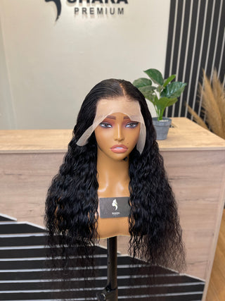 Clearance faulty wig : 13a Full frontal Malaysian Deep curl 30”