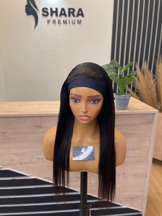 Clearance faulty wigs : 11a Headband wig machine made 22”