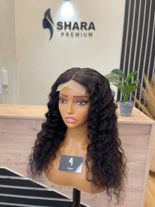 Clearance faulty wig:11a Deep curl 4*4 18”