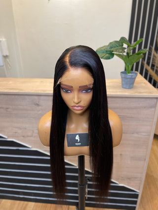 Clearance faulty wigs :14a 5*5 HD machine made wig 26”