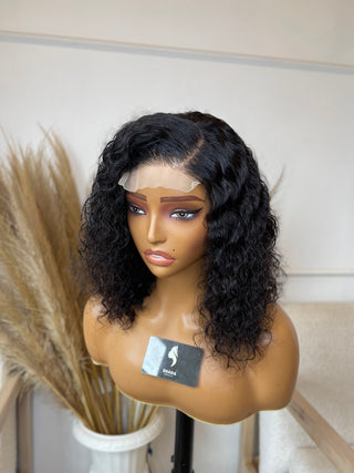 Clearance faulty wigs:12a water curl 4*4 12”