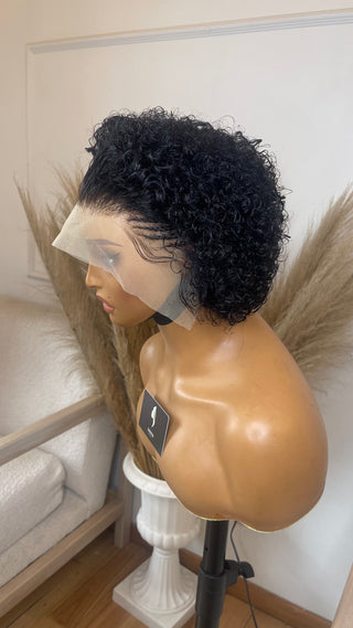 Clearance:12a factory made water curl Full frontal pixie