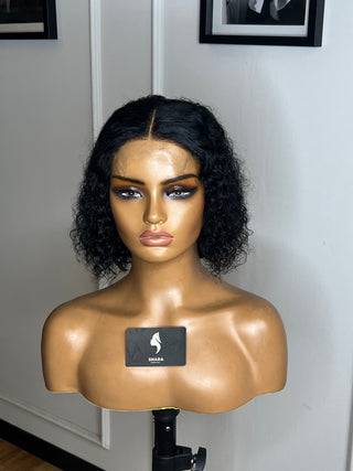 12a Water Curl Glueless 4x4 8inch Wig (Available instore & Whatsapp)
