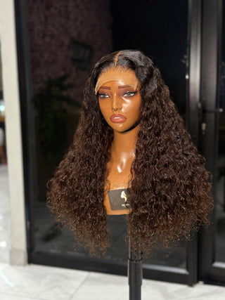 The Emma 5x5 22” Bleached Wig