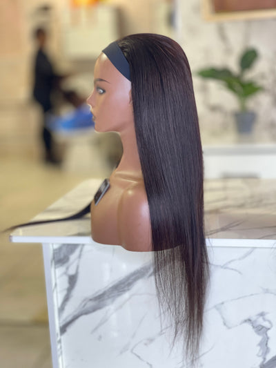 Clearance:12a 18” Brazilian headband wig