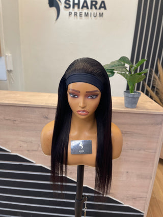 Clearance faulty wigs : 11a Headband wig machine made 22”