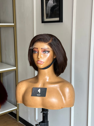 14a 5x5 HD 10” Bleached Layered Wig with Extra Volume