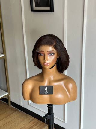 14a 5x5 HD 10” Bleached Layered Wig with Extra Volume