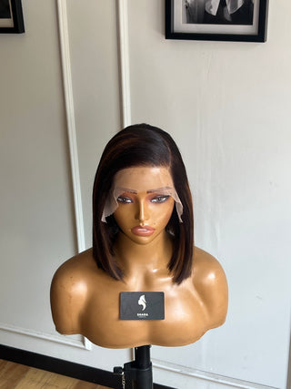 Retha Vietnamese SDD 9x6 10” Bleached-to-Highlighted Wig