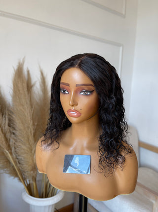 Clearance faulty wigs:12a water curl 4*4 14”