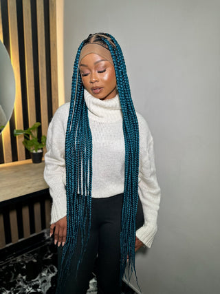 Full Lace Swiss Lace Box Braids