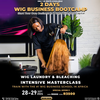 Program: Wig laundry & bleaching bootcamp