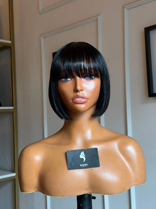 Clearance: 11a Asian Fringe Bob Cut