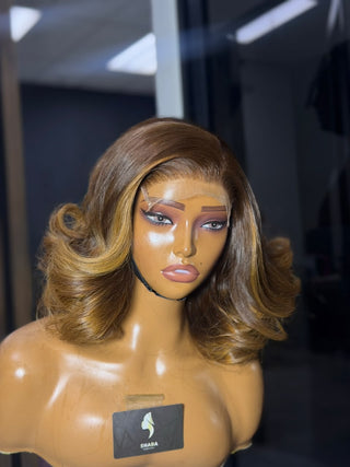 10” Raw Hair Glueless HD 5x5 Wavy Wig