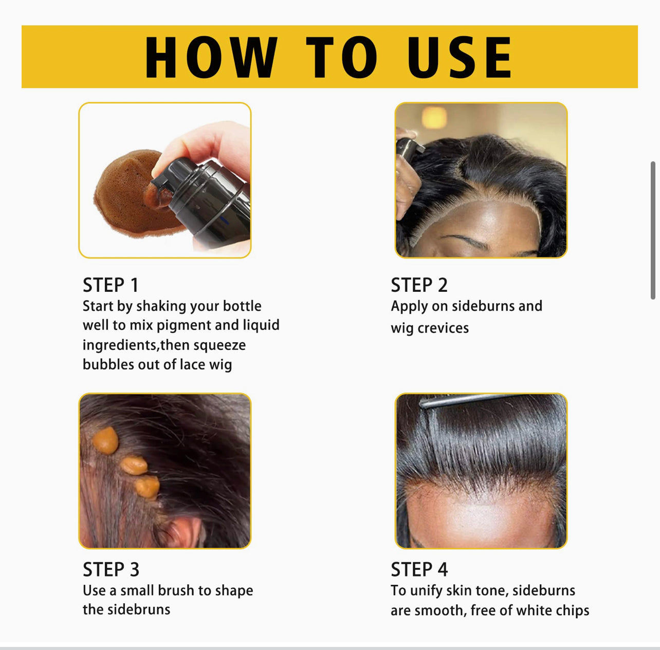 Lace Tint mousse – Shara Hair ZA