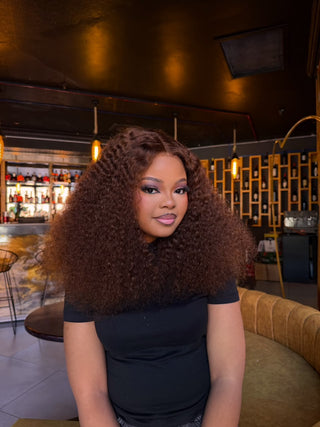 Burmese curls Glueless 5x5 Unit