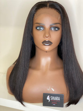 Double Drawn Machine Made Wigs: Virgin Hair 3part Wigs