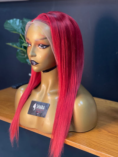 Clearance:12a 22” Brazilian Red Frontal wig